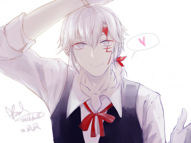 Обои картинки фото аниме,  gray-man, allen, walker