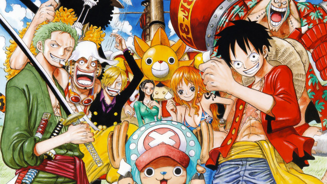 Обои картинки фото аниме, one piece, персонажи