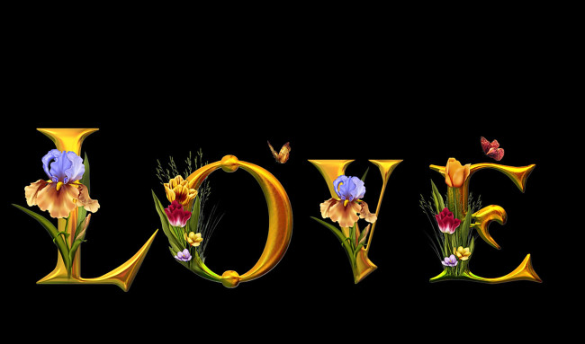 Обои картинки фото праздничные, день святого валентина,  сердечки,  любовь, фон, цветы