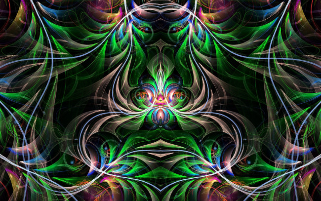 Обои картинки фото 3д графика, фракталы , fractal, узоры, фрактал, симметрия