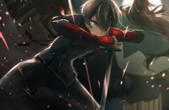 Обои картинки фото аниме, touken ranbu, парень