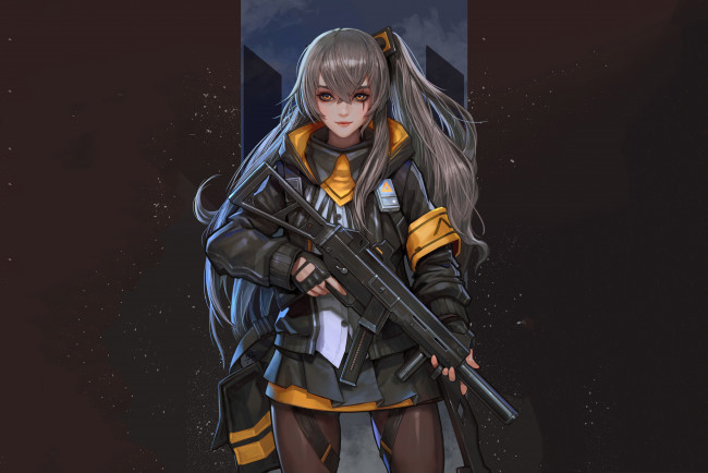 Обои картинки фото аниме, girls frontline, девушка