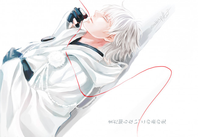 Обои картинки фото аниме, touken ranbu, парень