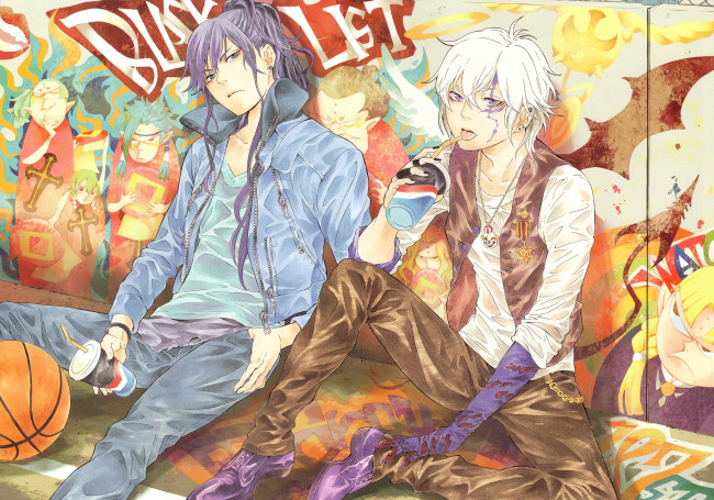 Обои картинки фото аниме,  gray-man, парни