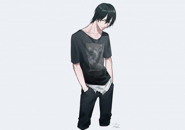 Обои картинки фото аниме, kuroko no baske, парень