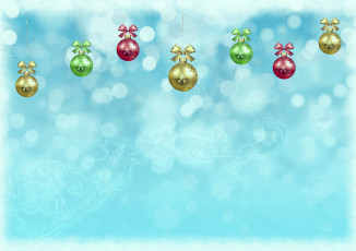 Картинка праздничные векторная+графика+ новый+год фон шары