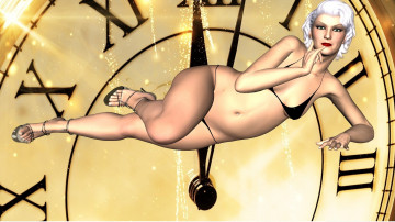 Картинка 3д+графика люди+ people фон взгляд девушка