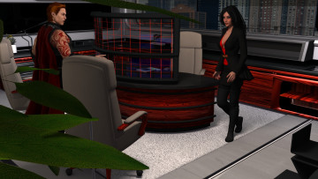 Картинка 3д+графика фантазия+ fantasy фон взгляд девушка