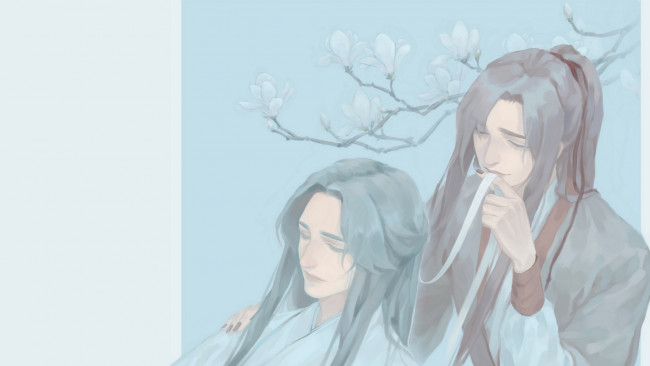 Обои картинки фото аниме, mo dao zu shi, the, untamed, неукротимый, повелитель, чэньцин, мосян, тунсю, mo, dao, zu, shi, магистр, дьявольского, культа