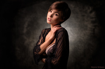 Картинка девушки giorgia+soleri женщины модель лицо бюстгальтер портрет антонио гирландо джорджия солери брюнетка декольте нижнее белье