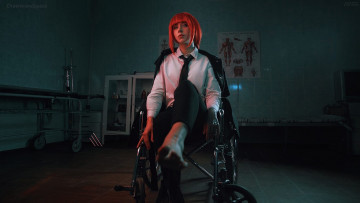 Картинка dasha+drawiwandspase девушки -+креатив +косплей образ костюм кресло больница