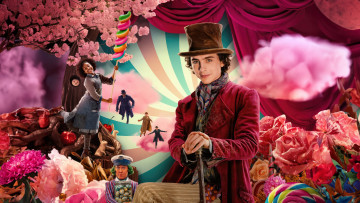 Картинка wonka+ +2023+ кино+фильмы wonka вонка мюзикл фэнтези комедия тимоти шаламе оливия колман хью грант timothee chalamet olivia colman hugh grant