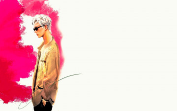 Картинка рисованное люди ван ибо очки куртка