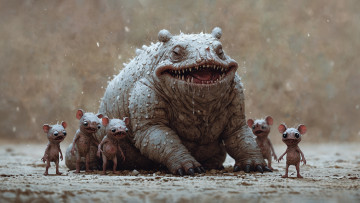 Картинка 3д+графика существа+ creatures нейросети графика нейроарт ai art нейронные сети рисунки нейро искусство нейрографика graphics neuroart neural networks drawings neuro neurography