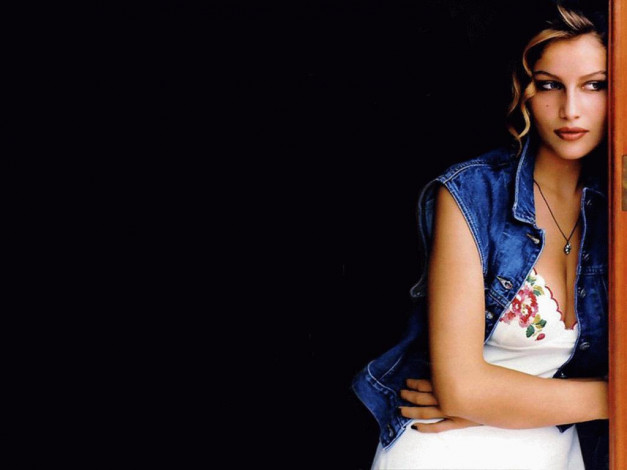 Обои картинки фото Leatitia Casta, девушки