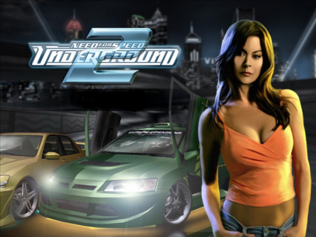 Обои картинки фото nfsu2, видео, игры, need, for, speed, underground