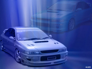 обоя auto, автомобили, subaru