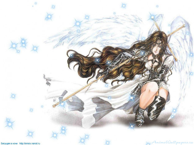 Обои картинки фото angelok, аниме, angel, sanctuary