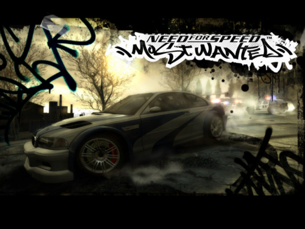 Обои картинки фото nfw, mw, title, видео, игры, need, for, speed, most, wanted