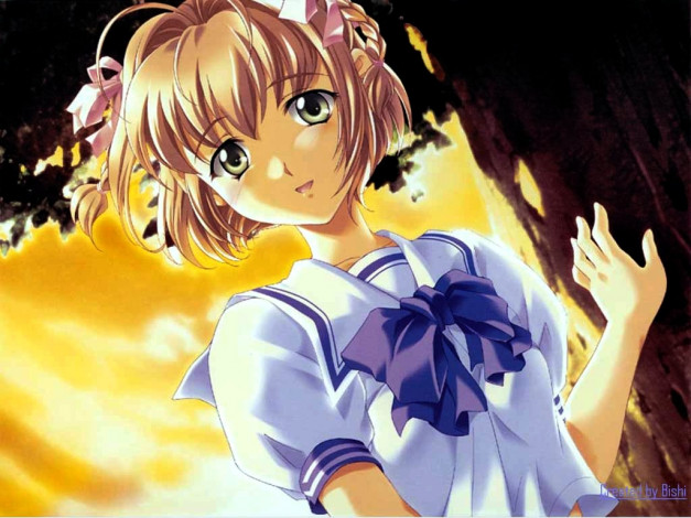 Обои картинки фото аниме, kimiga, nozomu, eien