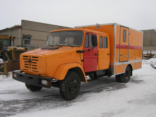 Обои картинки фото автомобили, зил, грузовики