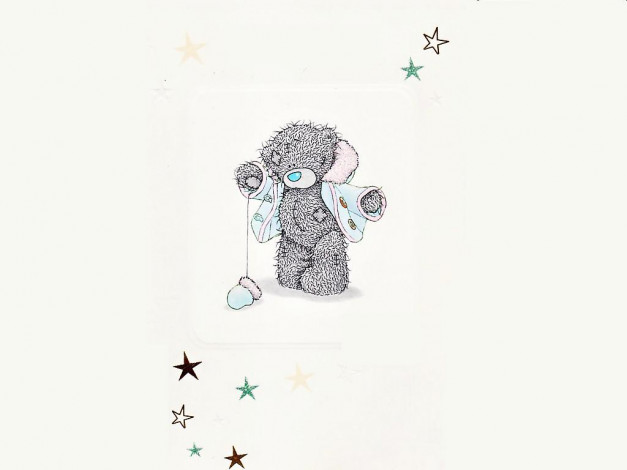 Обои картинки фото рисованные, мишки, тэдди