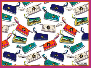 обоя coach, бренды