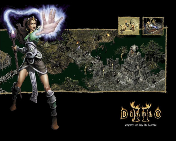 Обои картинки фото видео, игры, diablo, ii