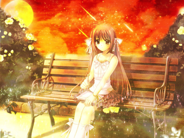 Обои картинки фото аниме, shuffle