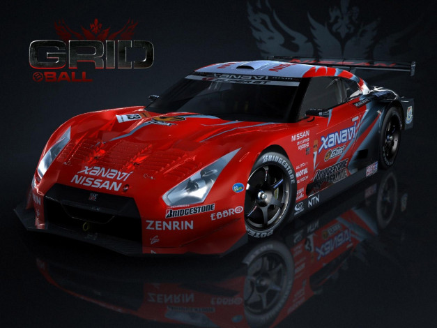 Обои картинки фото race, driver, grid, ball, видео, игры