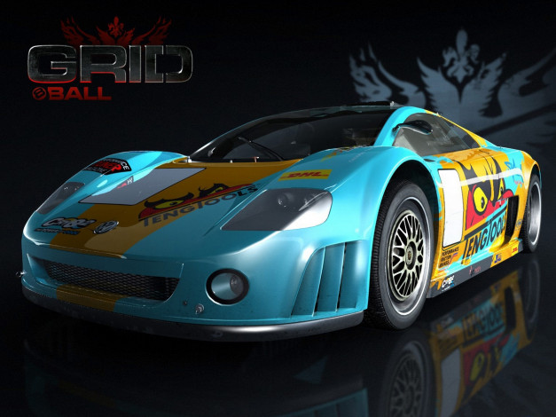 Обои картинки фото race, driver, grid, ball, видео, игры