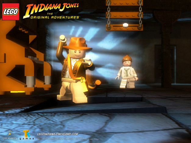 Обои картинки фото видео, игры, lego, indiana, jones, the, original, adventures