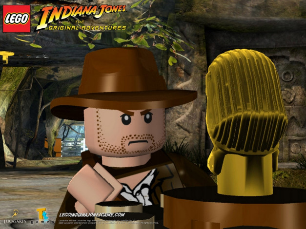 Обои картинки фото видео, игры, lego, indiana, jones, the, original, adventures