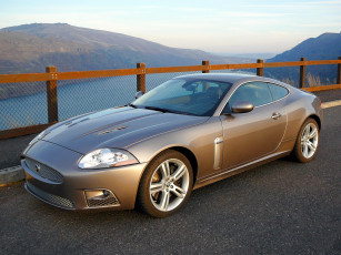 Картинка jaguar xkr coupe автомобили
