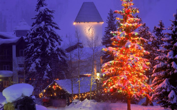 Картинка праздничные Ёлки