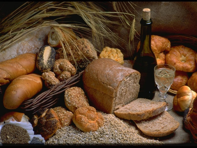 Обои картинки фото еда, хлеб, выпечка