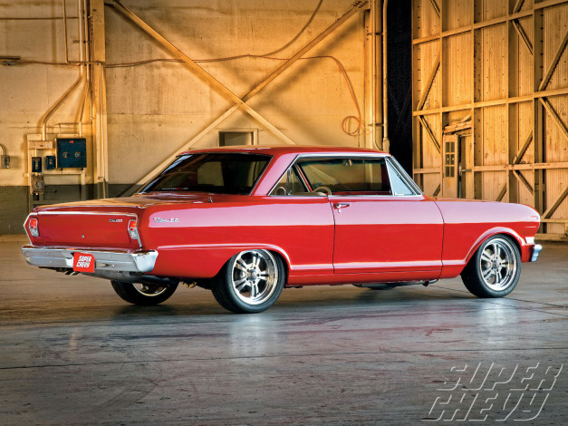 Обои картинки фото 1963, chevrolet, nova, ss, автомобили