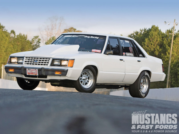 Обои картинки фото 1985, ford, ltd, lx, автомобили, hotrod, dragster