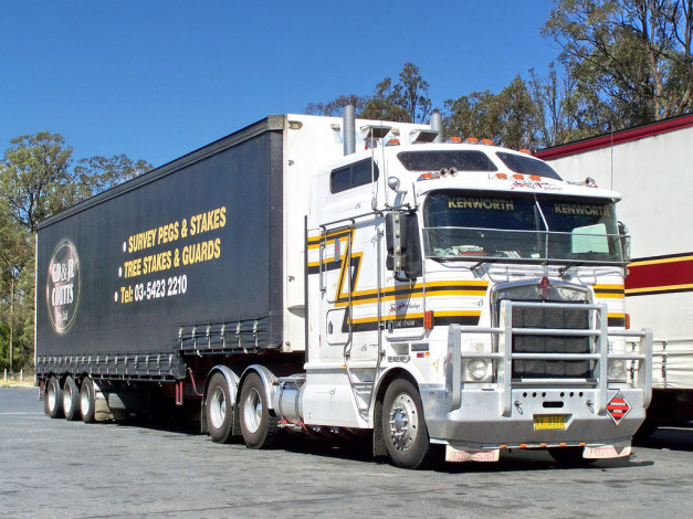Обои картинки фото автомобили, kenworth