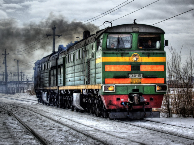 Обои картинки фото техника, поезда