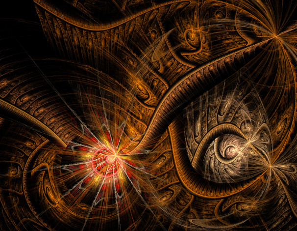Обои картинки фото 3д, графика, fractal, фракталы, абстракция, узор