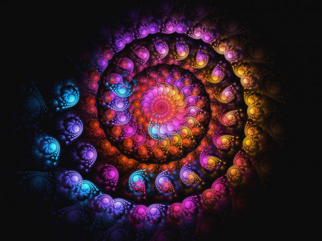 Обои картинки фото 3д, графика, fractal, фракталы, узор, абстракция