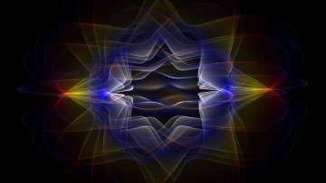 Картинка 3д графика abstract абстракции фон линии узор