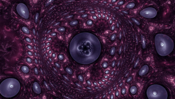 Картинка 3д графика fractal фракталы фон узор