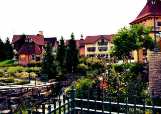 Картинка frankenmuth +++мичиган+сша города -+улицы +площади +набережные мичиган дома улицы