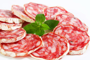 Картинка еда колбасные+изделия колбаса нарезка