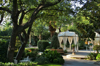 Картинка италия+сицилия+san+giovanni+la+punta природа парк италия сицилия беседки деревья