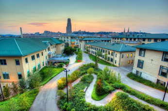 Картинка pittsburgh +сша города -+улицы +площади +набережные сша дома дороги улицы деревья