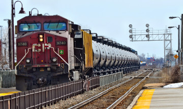 Картинка техника поезда железная дорога рельсы локомотив цистерны