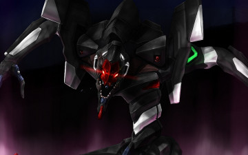 Картинка аниме evangelion eva